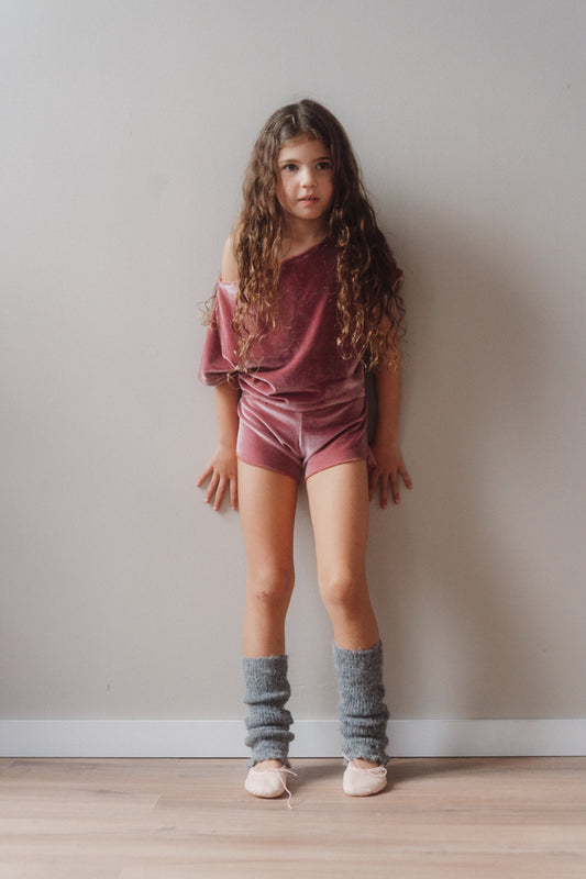 Calentadores cortos punto suave